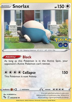 2022 Sword & Shield: Pokemon GO #55/78 Holo