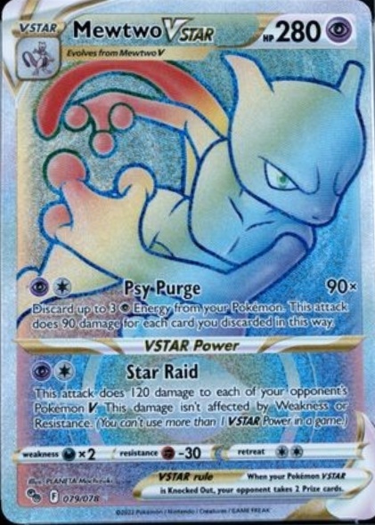 pokemon cards mewtwo vstar Pokemon TCG: Wizards Of The Coast Vintage Pikachu and Mewtwo Sealed De