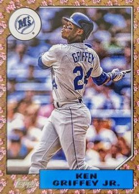 2022 Topps Japan #87B-21 1987 Topps Baseball Cherry Tree - Gold /25
