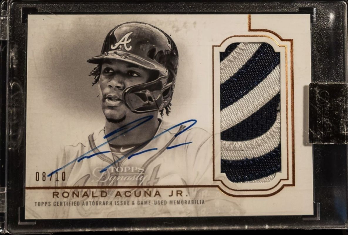 Ronald Acuna Jr. 2020 Topps Dynasty #DAP-RA6 Base /10 RAW