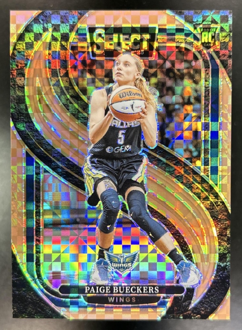 Paige Bueckers 2025 Select WNBA #118 Premier Level - Bronze Checker /49 ...