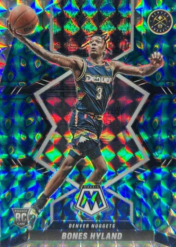 2021 Mosaic #214 Choice Peacock /(SSP)