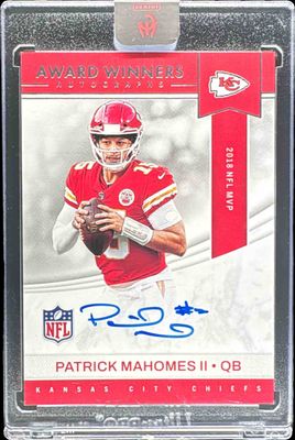 2025 Panini Authentically Mahomes #1 Award Winners