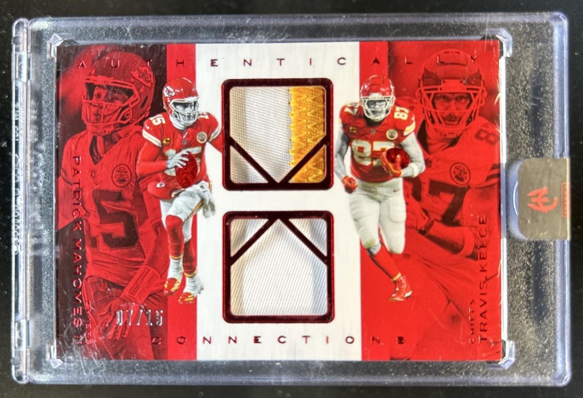 2025 Panini Authentically Mahomes #CON-1 Connections - Prime /15