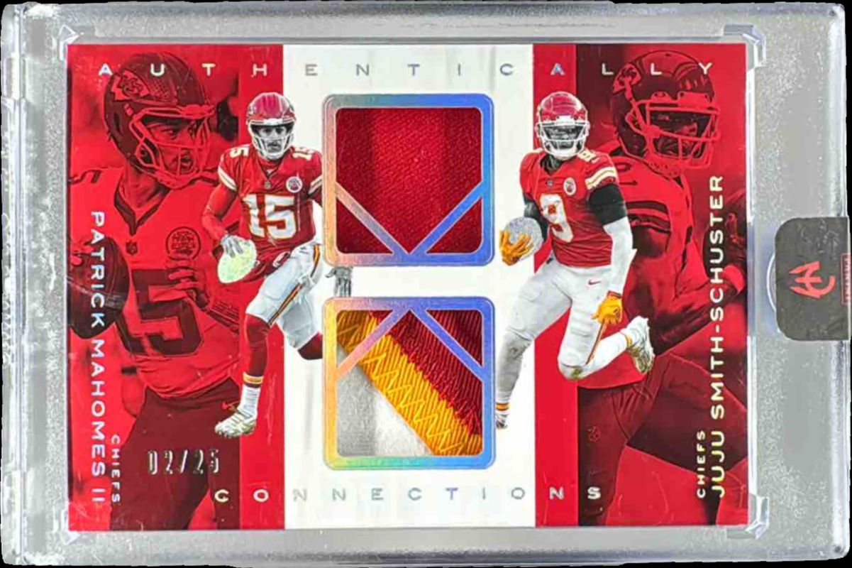 2025 Panini Authentically Mahomes #CON-8 Connections - Jersey /25