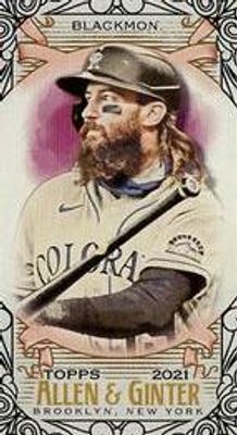 2021 Topps Allen & Ginter #280 Mini - Black Border
