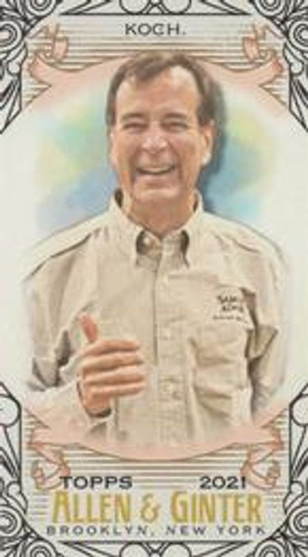 2021 Topps Allen & Ginter #233 Mini - Black Border