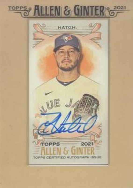 2021 Topps Allen & Ginter #FMA-THA Framed Mini Auto