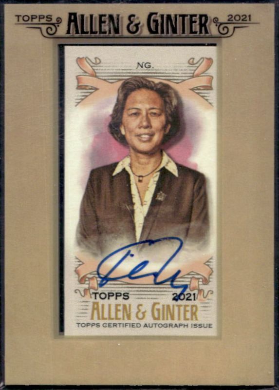 2021 Topps Allen & Ginter #FMA-KN Framed Mini Non-Baseball Autographs