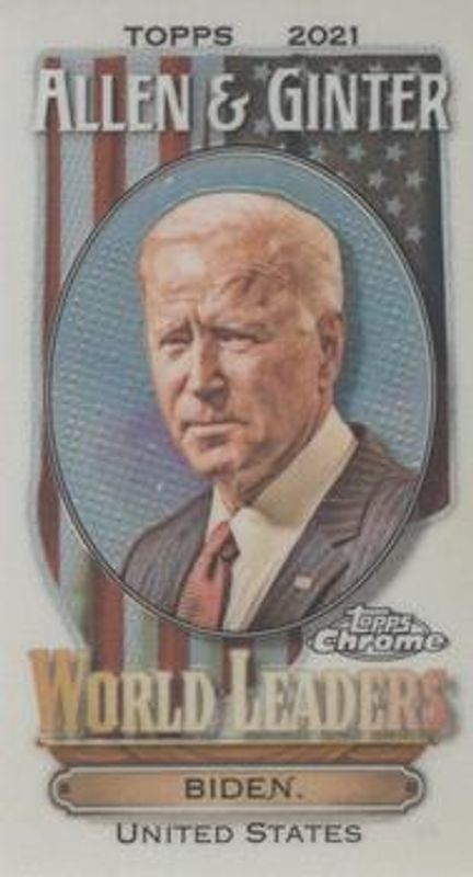 2021 Topps Allen & Ginter Chrome #MWL-2 Mini World Leaders