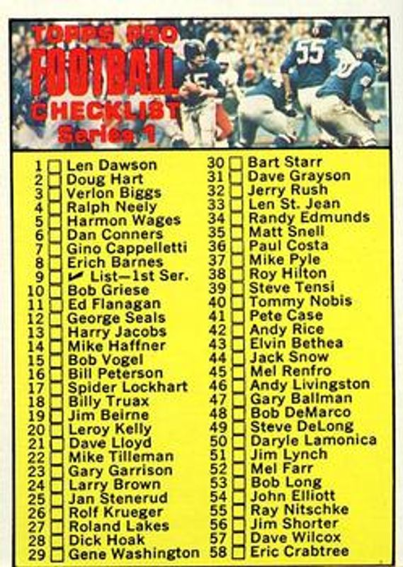 1970 Topps #9 Base