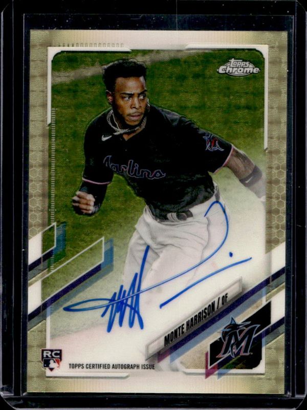 2021 Topps Chrome #RA-MH Rookie Auto - Superfractor /1