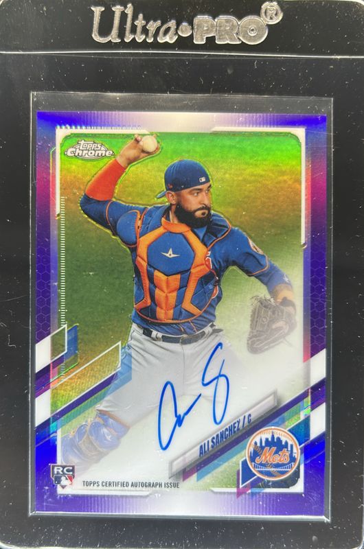 2021 Topps Chrome #RA-ALS Rookie Auto - Purple Refractor /299