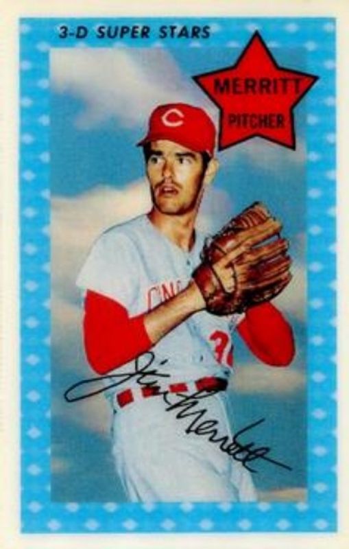 1971 Kellogg's 3-D Super Stars #25 Base