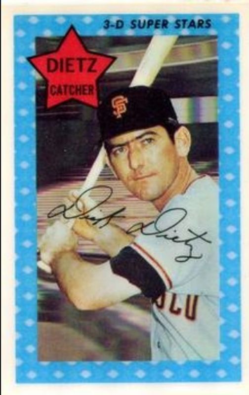 1971 Kellogg's 3-D Super Stars #42 Base