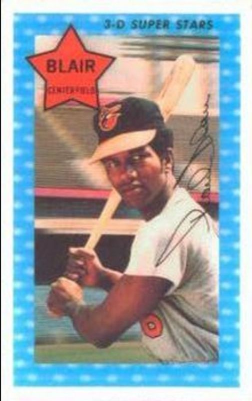 1971 Kellogg's 3-D Super Stars #35b Base