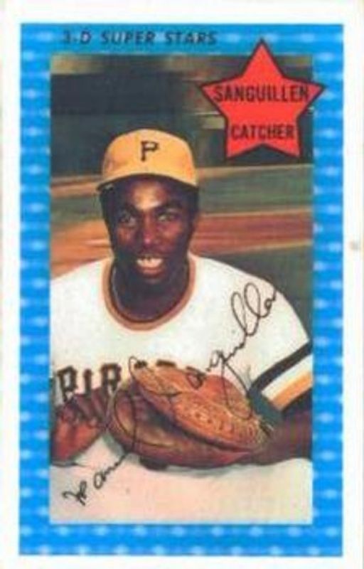 1971 Kellogg's s 3-D Super Stars #13a Base