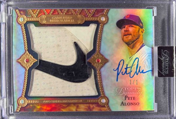 2022 Topps Dynasty #ABGJ-PA Autographed Batting Glove Jumbo Logo