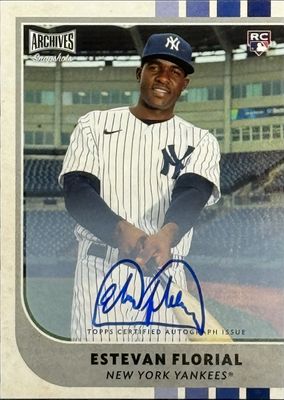 2021 Topps Archives Snapshots #10 Autographs