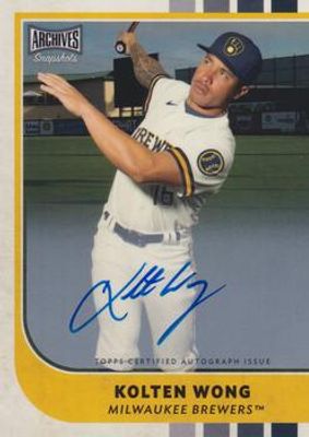 2021 Topps Archives Snapshots #32 Autographs