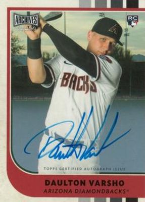 2021 Topps Archives Snapshots #48 Autographs