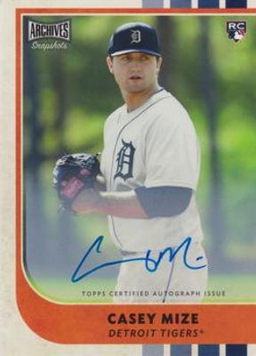 2021 Topps Archives Snapshots #44 Autographs