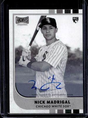 2021 Topps Archives Snapshots #16 Autographs