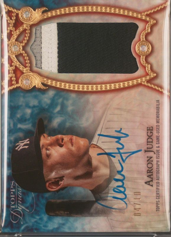 Aaron Judge 2022 Topps Dynasty #DAP-AJ4 Base /10 RAW