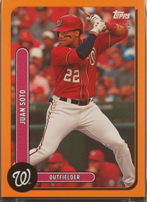 2021 Topps Brooklyn Collection #39 Orange /25