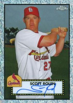 2021 Topps Chrome Platinum Anniversary #PA-SR Autographs - 70th Anniversary Platinum /70