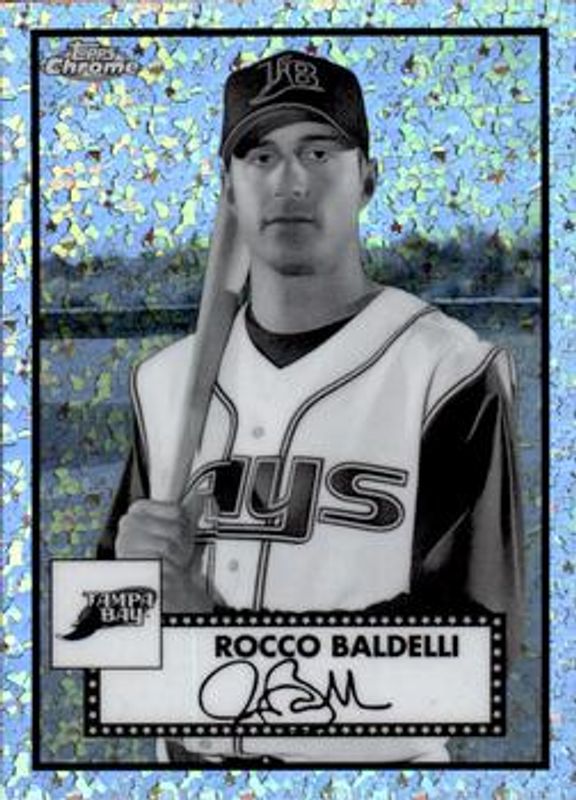 2021 Topps Chrome Platinum Anniversary #571 Black & White Mini-Diamond Refractor