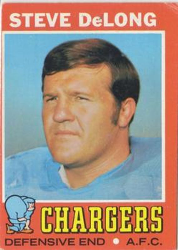 Steve DeLong 1971 Topps #92 Base RAW
