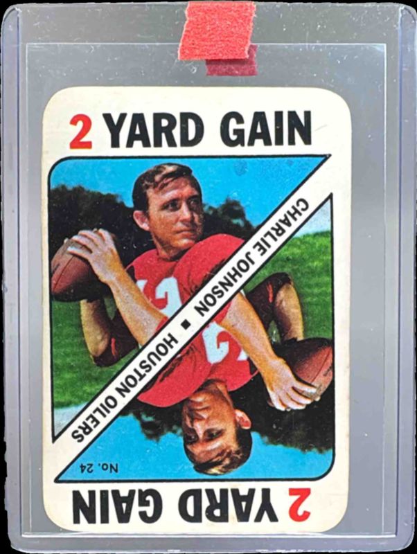 1971 Topps #19 Game Inserts