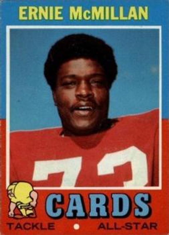 Ernie McMillan 1971 Topps #161 Base RAW