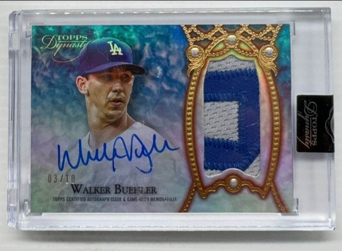 Walker Buehler 2022 Topps Dynasty #DAP-WB5 Base /10 RAW