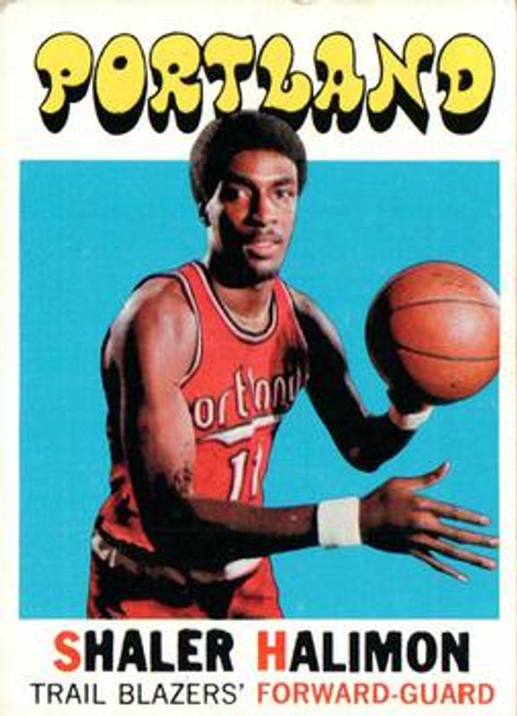 Shaler Halimon 1971 Topps #89 Base RAW