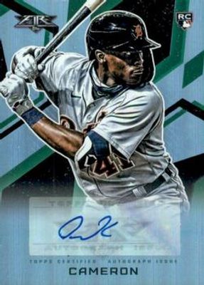 2021 Topps Fire #AV-DC Autographs
