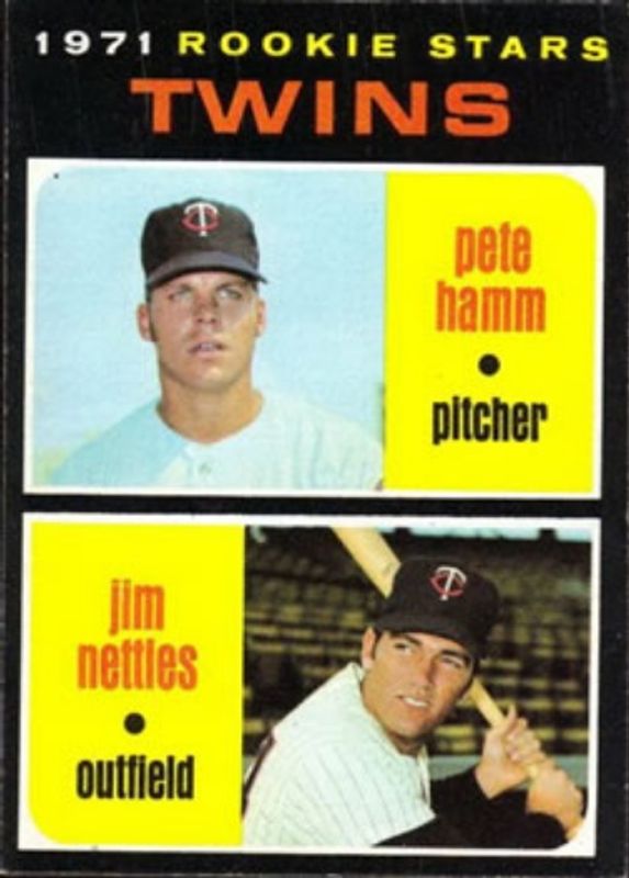 Pete Hamm 1971 Topps #74 Base RAW