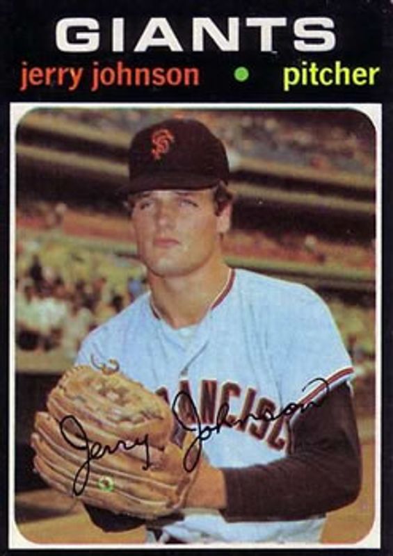 Jerry Johnson 1971 Topps #412 Base RAW