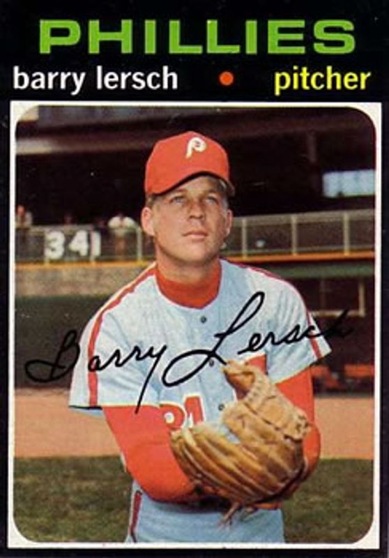 Barry Lersch 1971 Topps #739 Base RAW