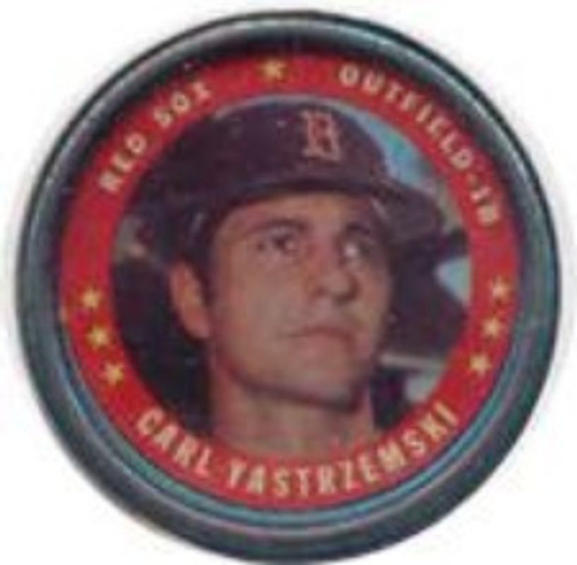 Carl Yastrzemski 1971 Topps #58 Coins RAW