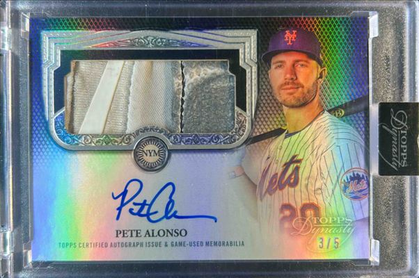 2023 Topps Dynasty #ABG-PA Autographed Batting Gloves