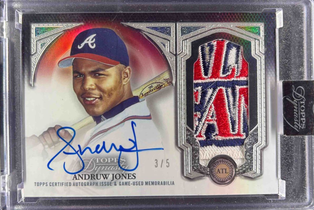 2023 Topps Dynasty #DAP-AJO2 Silver /5