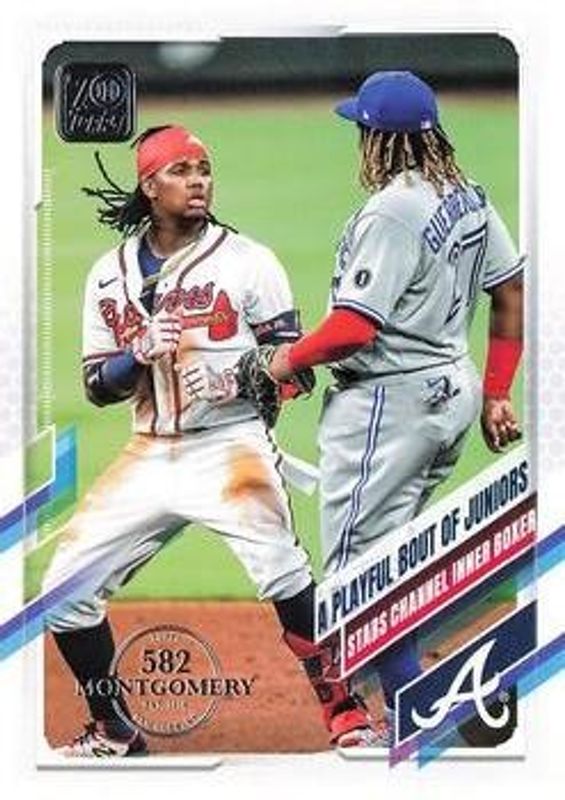 2021 Topps #61 582 Montgomery