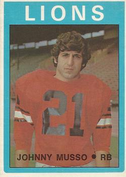 Johnny Musso Football Cards Price Guide - Sports Card Investor