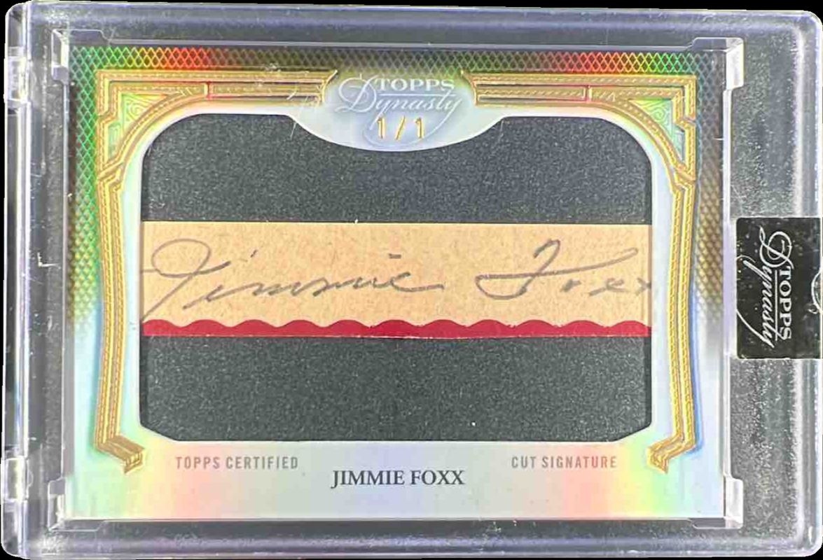 2023 Topps Dynasty #CS-JF Cut Signatures /1