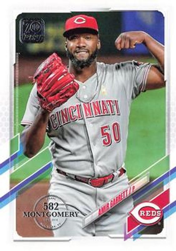 2021 Topps #124 582 Montgomery
