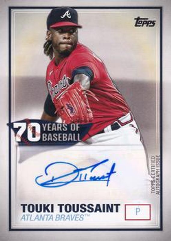 2021 Topps #70YA-TT 70 Years of Baseball Auto