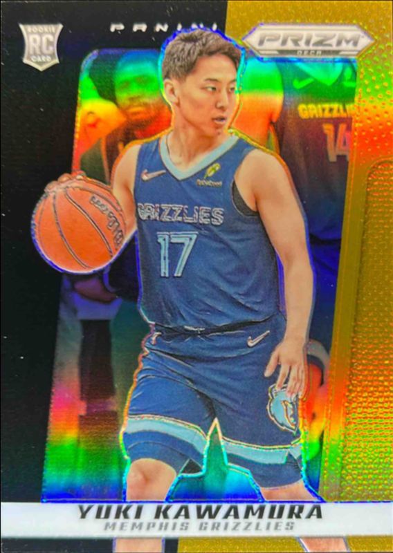 Yuki Kawamura 2024 Prizm Deca #105 Black Gold /5 RAW