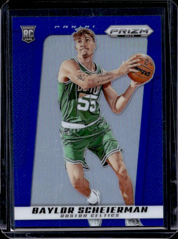 Baylor Scheierman 2024 Prizm Deca #17 Blue /149 Rookie RAW